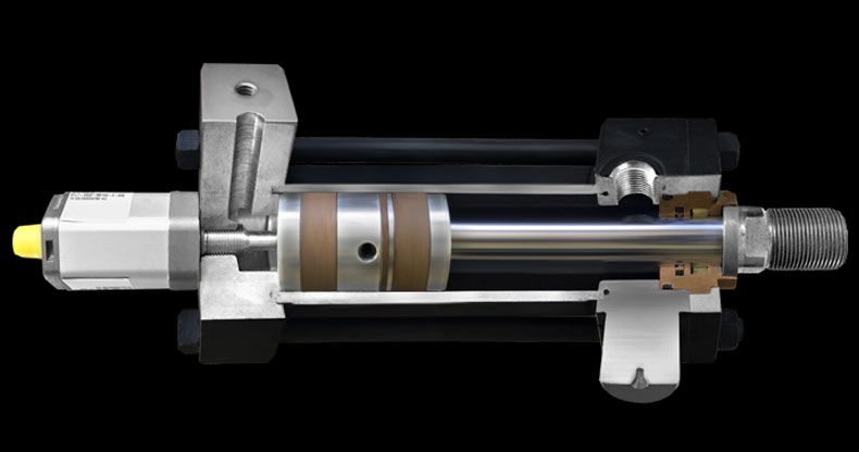 伺服油缸配套用磁致伸縮位移傳感器應用簡介